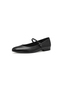 Tamaris Ballerina 1-22122-42 020 Damen Frauen Schuhe Leder M2212242 schwarz matt 