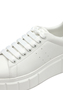 Tamaris Damen Sneaker 1-23743-41 1A1 Damen Low Top Vegan M2374341 White/Silver