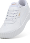 Puma Carina 3.0 Damen Sneaker Leder Schuhe 400365 01 weiss