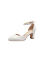 Tamaris Leder Pumps 1-22401-42 117 Damen Frauen Schuhe M2240142 White Leather