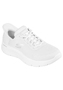 Skechers Slip-ins GO WALK Flex - Grand Entry Damen Sneaker 124836 WHITE