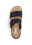 Rieker Damen Keilsandaletten Sandalen 62950-00 tiefschwarz 