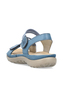 Rieker Damen Riemchensandalen himmelblau Sandalen 64870-14 himmelblau 