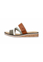 Rieker Damen Pantoletten Slipper V3652-91 Gr�n 