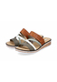 Rieker Damen Pantoletten Slipper V3652-91 Gr�n 