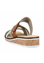 Rieker Damen Pantoletten Slipper V3652-91 Gr�n 