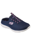  Skechers SUMMITS SWIFT STEP Schlupfschuh Schlappen Sneakers Damen 149529 NVHP Blue 