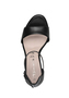 Tamaris Damen Leder Sandalette 1-28326-42 001 Frauen Schuhe M2832642 schwarz