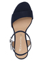 Tamaris Sandalette 1-28028-42 805 Damen Frauen Schuh vegan M22800842 dunkelblau