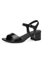 Tamaris Damen Sandalette 1-28249-42 018 Frauen Schuhe Vegan M2824942 schwarz
