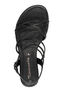 Tamaris Damen Sandale 1-28103-42 001 Frauen Schuhe Vegan M2810342 schwarz