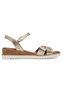 Tamaris Sandalette 1-28106-42 933 Damen Frauen Schuhe Vegan M2810642 gold 