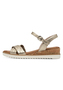 Tamaris Sandalette 1-28106-42 933 Damen Frauen Schuhe Vegan M2810642 gold 