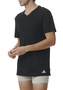 3 er Pack adidas V-Neck T-Shirt Herren V-Ausschnitt Baumwolle 