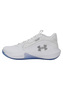 Under Armour Lockdown 7 Basketballschuhe Sneaker Unisex 3028512 103 Wei� 