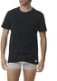 adidas Crew Neck T-Shirt Herren Unterhemd Rund Ausschnitt Baumwolle 6er Pack