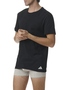 adidas Crew Neck T-Shirt Herren Unterhemd Rund Ausschnitt Baumwolle 6er Pack