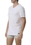 adidas V-Neck T-Shirt Herren V-Ausschnitt Baumwolle 9 er Pack