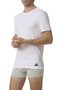 adidas Crew Neck T-Shirt Herren Unterhemd Rund Ausschnitt Baumwolle 6er Pack 