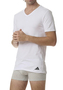 adidas V-Neck T-Shirt Herren V-Ausschnitt Baumwolle 8er Pack