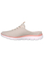 Skechers SUMMITS SWIFT STEP Schlupfschuh Schlappen Sneakers Damen Taupe/Coral