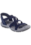 Skechers REGGAE SLIM-STRETCH FLEX Sandalen Damen 163460 NVY 
