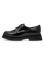 Tamaris Damen Halbschuh 1-23619-45 001 Frauen Schn�rschuh M2361945 schwarz