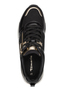 Tamaris Damen Sneaker 1-23754-45 048 Frauen Low Top M2375445 Schwarz/Gold