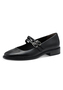 Tamaris Leder Ballerina 1-22131-45 001 Damen Frauen Schuhe M2423145 schwarz 