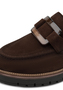 Tamaris Damen Leder Slipper 1-24722-43 304 Frauen Loafer Schuhe M2472243 braun 