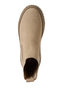 Tamaris Damen Chelsea Boot 1-25445-45 375 Lederstiefel Stiefelette Frauen beige