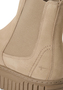 Tamaris Damen Chelsea Boot 1-25445-45 375 Lederstiefel Stiefelette Frauen beige
