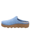 Rohde Easy N 35 Clogs Damen Hausschuhe Pantolette blau Filz 6120 51 navi 