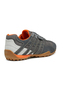 Geox U Snake Original A SUEDE+NBK Herren Leder Sneaker U55MNA 022EK C1006 Grau