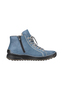 Rieker Damen Schn�rstiefel Stiefelette Stiefel 71510-14 blau 