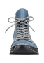 Rieker Damen Schn�rstiefel Stiefelette Stiefel 71510-14 blau 