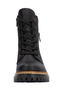 Rieker Damen Biker Boots Stiefelette Stiefel 72617-00 schwarz 