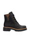 Rieker Damen Biker Boots Stiefelette Stiefel 72617-00 schwarz 
