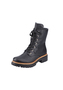 Rieker Damen Biker Boots Stiefelette Stiefel 72612-00 schwarz 