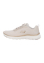 Skechers Damen FLEX APPEAL 5.0 Elegant Glow Sneaker Turnschuhe 150217 beige