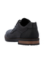 Rieker Herren Schn�rschuhe Halbschuhe Leder Schuhe 14603-00 schwarz
