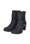 Rieker Damen Boots Klassische Stiefeletten Stiefel Y2591-01 schwarz