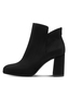 Tamaris Damen Textil Stiefelette Boot 1-25362-45 001 Stiefel M2535245 schwarz