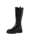 Tamaris Damen Leder Stiefel 1-25608-41 001 Long Boot M2560841 schwarz 