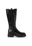 Tamaris Damen Leder Stiefel 1-25608-41 001 Long Boot M2560841 schwarz 