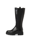 Tamaris Damen Leder Stiefel 1-25608-41 001 Long Boot M2560841 schwarz 