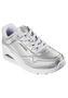 Skechers Damen Street UNO Disco Nite Sneaker 177162 SIL Silver
