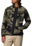 Columbia Steens Mountain Herren Print Fleece Jacke 1478231 396 gr�n