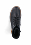 Rieker Damen Schn�rstiefel warm gef�ttert Stiefelette 72613-00 schwarz 
