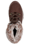 Skechers Damen Trego Snow Worries 167882 CHOC Stiefel Waterproof
